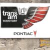 Pontiac Firebird Trans Am Territory 2'x3' Garage Shop Banner - White