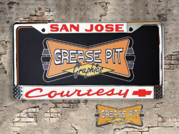 Courtesy Chevrolet San Jose License Plate Frame