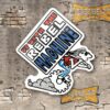 AMC "Up With the Rebel Machine" 4 inch Sticker / Decal