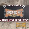 Jim Causley Pontiac Detroit License Plate Frame Performance Dealer Re-creation