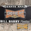 Bill Barry Pontiac Santa Ana License Plate Frame Tribute