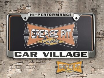 Car Village Lebanon License Plate Frame Tribute