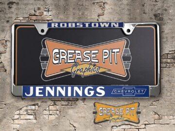 Jennings Chevrolet Robstown License Plate Frame Tribute