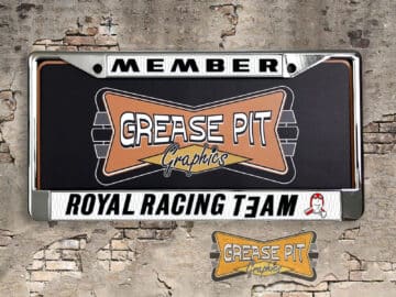 Member Royal Pontiac Racing Team Dealership License Plate Frame