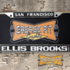 Ellis Brooks Chevrolet San Francisco License Plate Frame Tribute