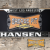 Hansen Chevrolet West Los Angeles License Plate Frame Tribute
