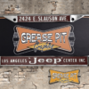 Los Angeles Jeep Center License Plate Frame Tribute