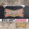 Steve Kanuika Speed Shops License Plate Frame Tribute