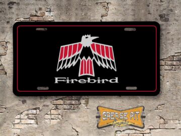 Pontiac Firebird First Generation License Plate