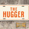"The Hugger" Chevrolet Camaro License Plate orange