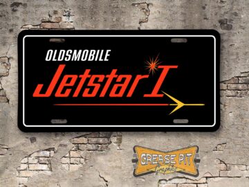Oldsmobile Jetstar l Booster License Plate