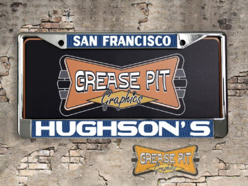 Hughson's Ford San Francisco License Plate Frame