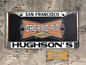 Hughson's Ford San Francisco License Plate Frame
