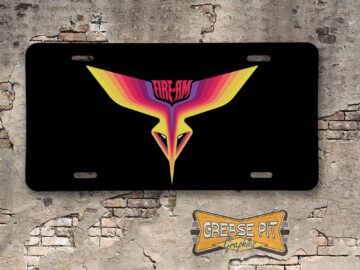 Pontiac Firebird Herb Adams Fire-Am Booster License Plate