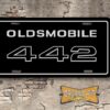 Oldsmobile Cutlass 442 1968 Booster License Plate