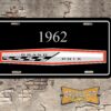 Pontiac Grand Prix 1962 Booster License Plate
