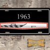 Pontiac Grand Prix 1963 Booster License Plate