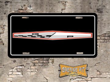 Pontiac Grand Prix 1965 Booster License Plate