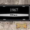 Pontiac Grand Prix 1967 Booster License Plate