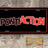 Pontiac PONTIACTION Booster License Plate
