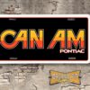 Pontiac Can Am Booster License Plate