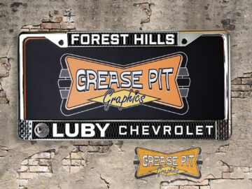 Luby Chevrolet Forest Hills License Plate Frame