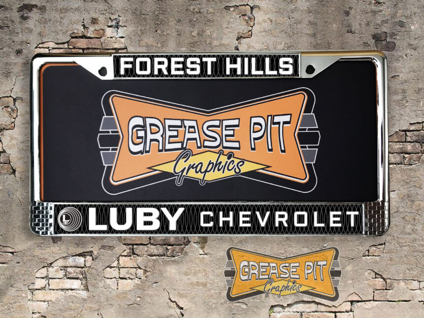 Luby Chevrolet Forest Hills License Plate Frame