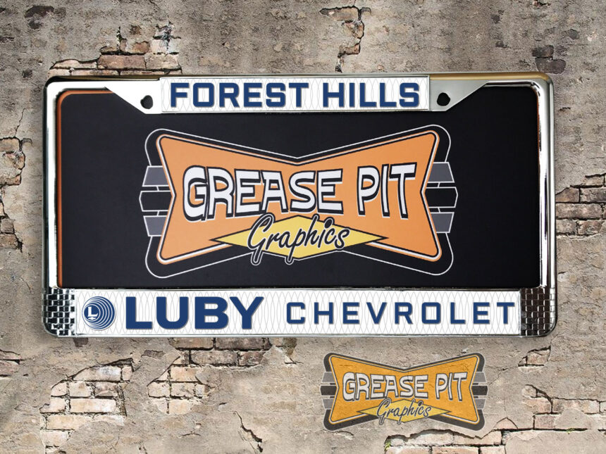 Luby Chevrolet Forest Hills License Plate Frame