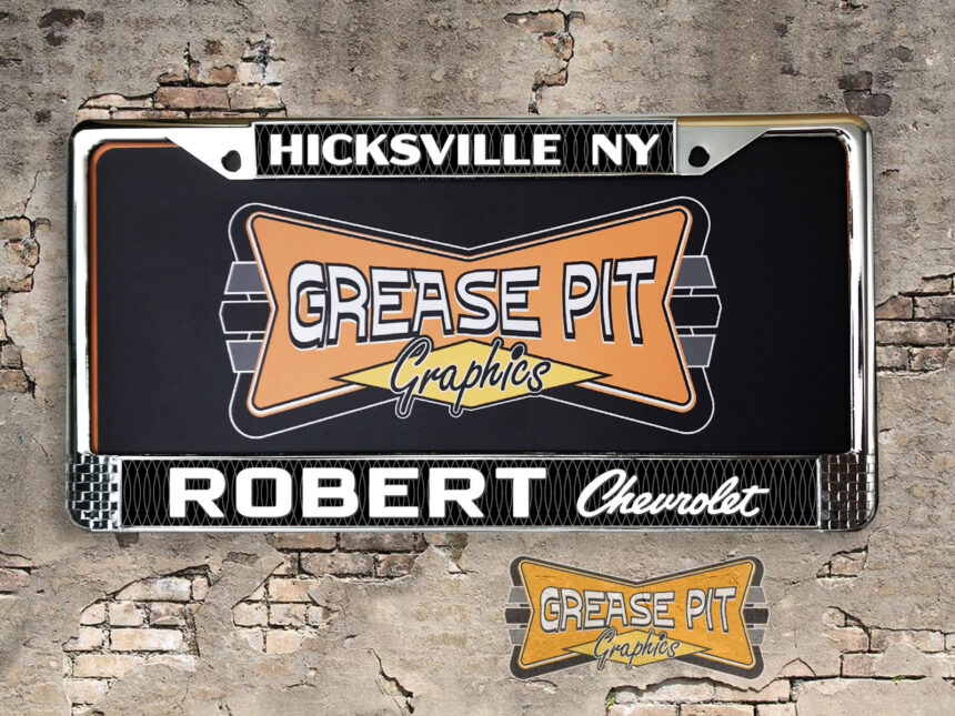 Robert Chevrolet Hicksville NY License Plate Frame
