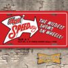 Islip Speedway The Wildest Shows on Wheels Booster License Plate
