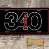 Plymouth Duster 340 Wedge Booster License Plate
