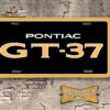 Pontiac GT-37 Booster License Plate