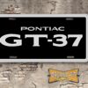 Pontiac GT-37 Booster License Plate