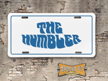 Pontiac GTO The Humbler Booster License Plate
