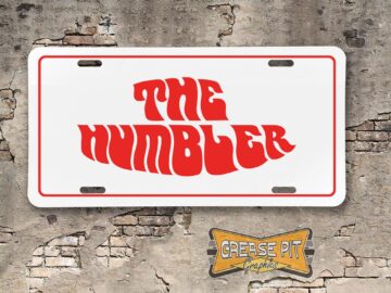 Pontiac GTO The Humbler Booster License Plate
