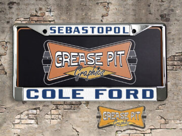 Cole Ford Sebastopol License Plate Frame