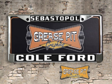 Cole Ford Sebastopol License Plate Frame