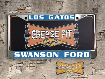 Swanson Ford Los Gatos License Plate Frame