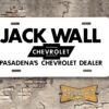 Jack Wall Chevrolet Pasadena Booster License Plate