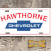 Hawthorne Chevrolet New Jersey Booster License Plate