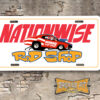 Nationwise Rod Shop Booster Aluminum License Plate Insert