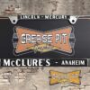 McClure's Lincoln Mercury Dealership License Plate Frame Anaheim