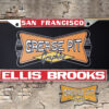 Ellis Brooks Chevrolet San Francisco Dealership License Plate Frame Red