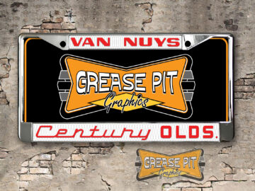 Century Oldsmobile Van Nuys License Plate Frame