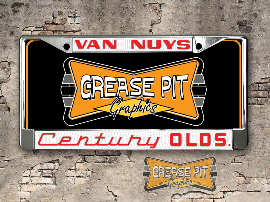Century Oldsmobile Van Nuys License Plate Frame