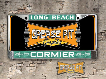 Cormier Chevrolet License Plate Frame Long Beach