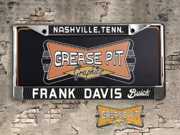Frank Davis Buick Dealership License Plate Frame Nashville
