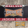 Jackson Goldie Ford License Plate Frame Oakland