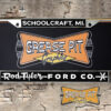 Rod Tyler Ford License Plate Frame