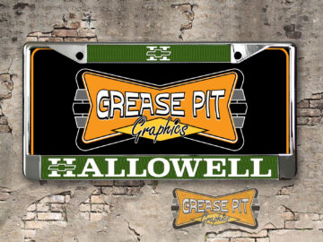 Hallowell Chevrolet License Plate Frame Clovis